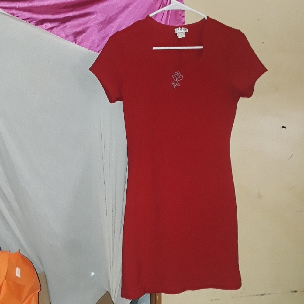 Red Girls dress /used